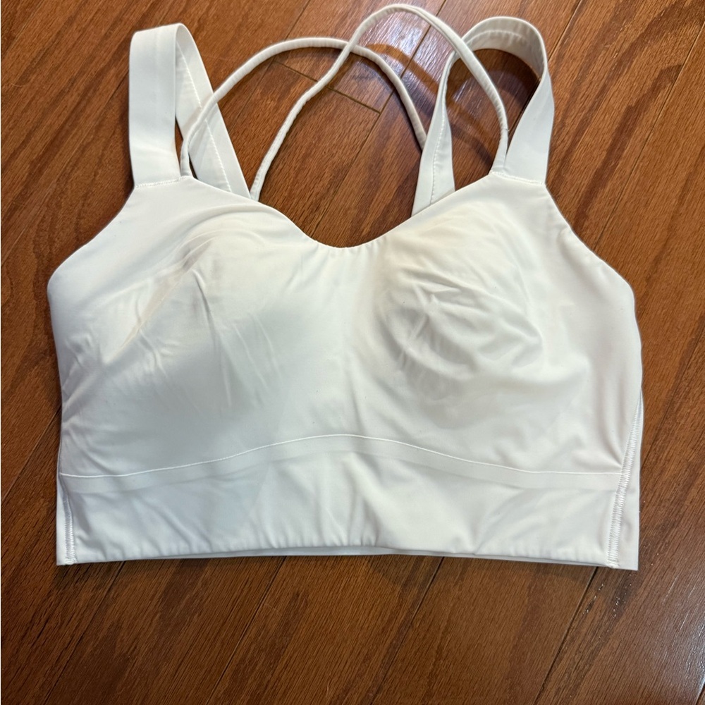 Lululemon Athletica Cream Sports Bra